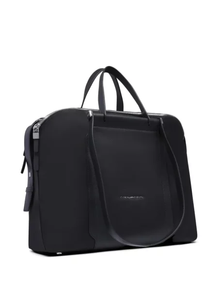 Torebka Piquadro skórzana czarna