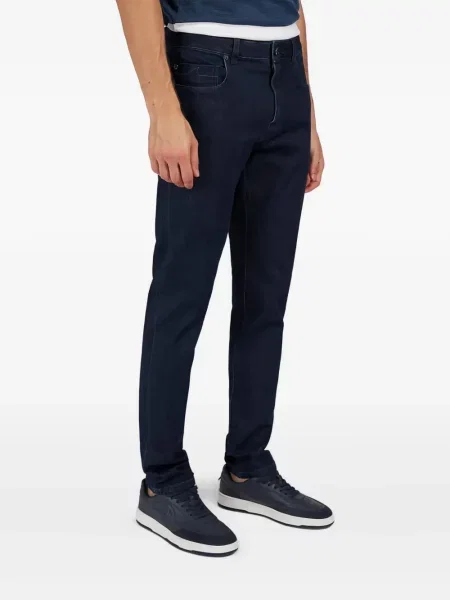 Blugi Paul & Shark cu 5 buzunare albastru
