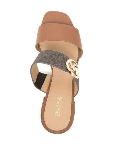 Loaferice Michael Michael Kors smeđa