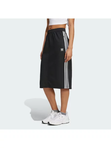 Adidas Originals spódnica Adicolor Classic 3S Skirt midi ołówkowa czarny