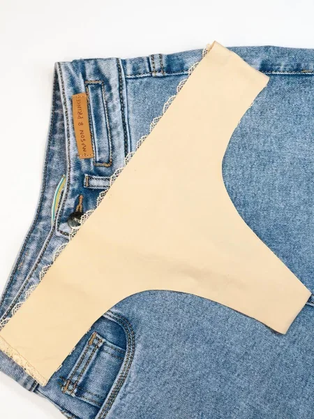 ISSA Plus Труси Текстиль бежевий