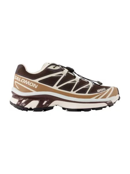 Sneakersy Salomon brązowe