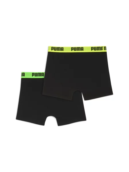 PUMA Młodzieżowe bokserki Everyday Basic 2 pary Odzież 8 czarny