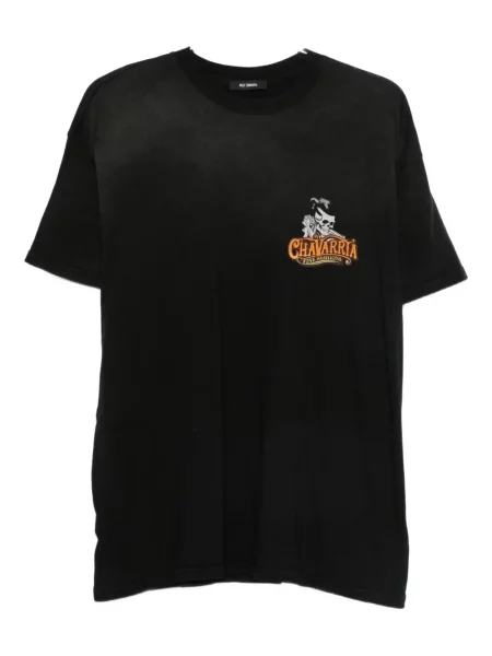 Tricou Willy Chavarria cu imagine negru