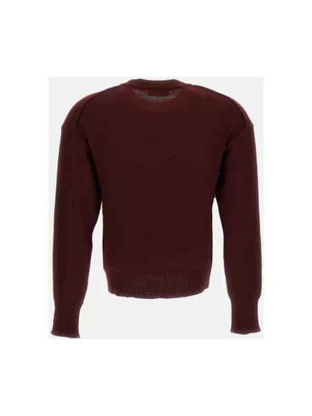Sweter Erdem wełniany czerwony