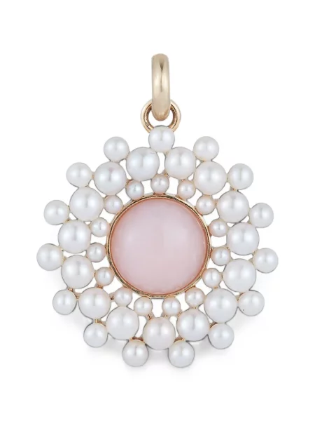 Pandantiv Storrow Jewelry cu perle roz