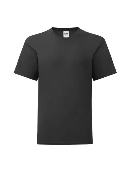 Tricou copii Fruit Of The Loom negru