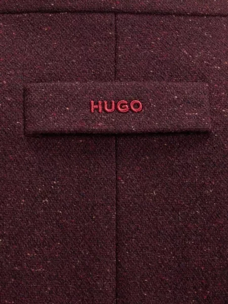 Пальто Hugo бордове