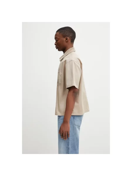 RAMONA ZIPPED koszula safari beżowa