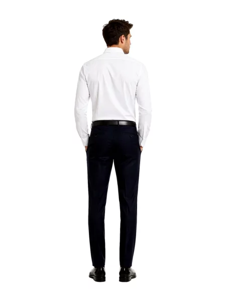 SELECTED HOMME Tričko VICTOR' biela
