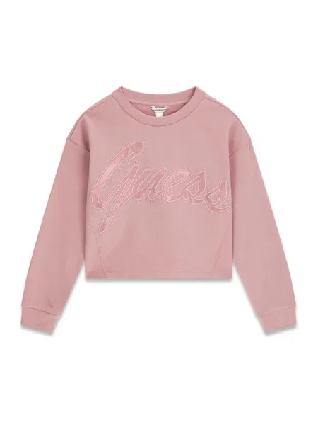 Детский свитшот Guess розовый