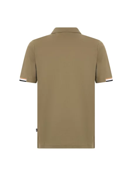 Koszulka polo Boss brązowa