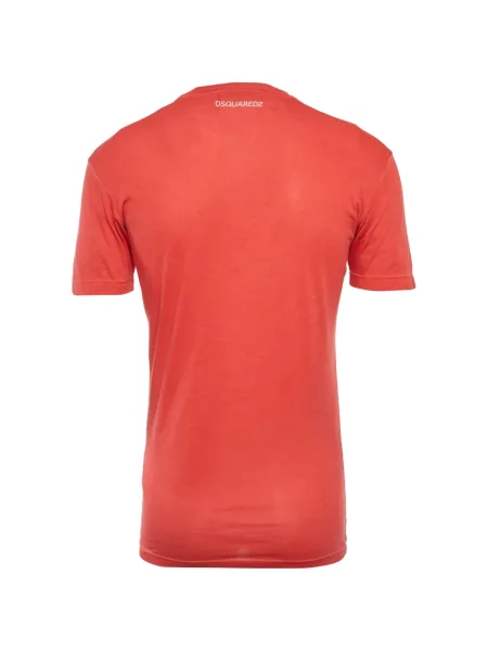 Scurt tricou Dsquared2 roșu