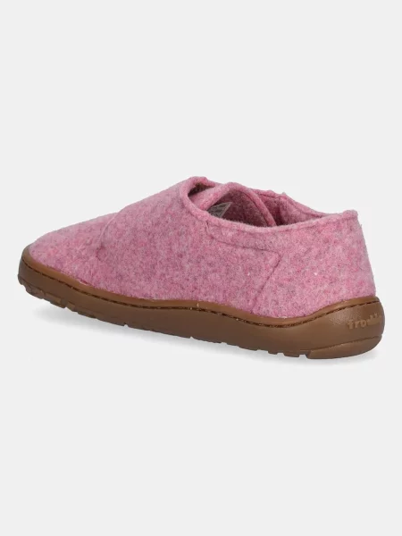 Froddo пантофи за деца BAREFOOT WOOLY розово