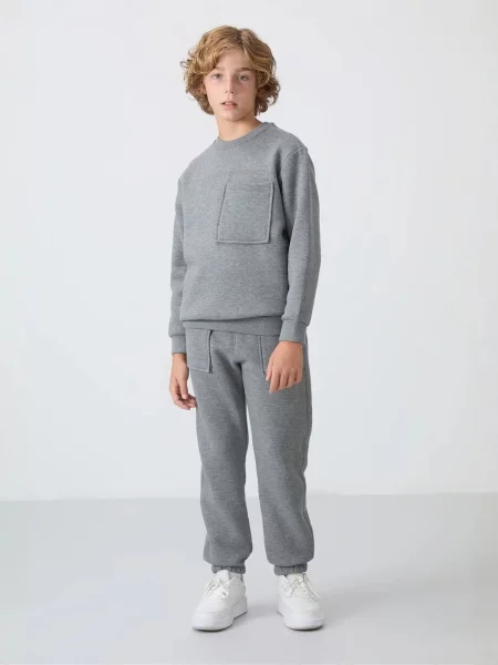 Tommy Life Tepláková souprava TOMMY Kinder Active Set' šedá
