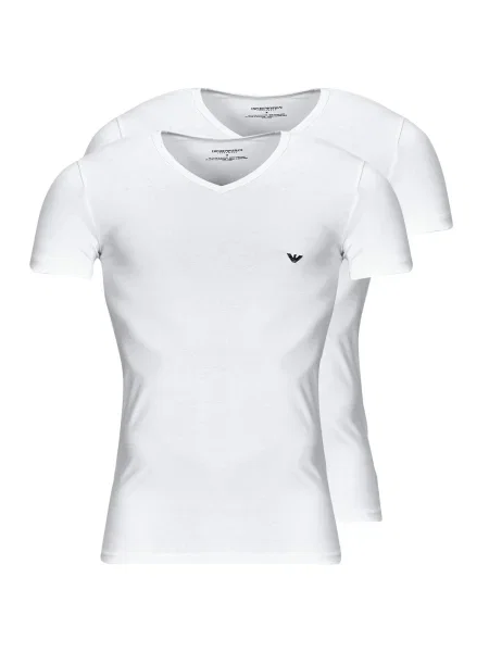 Tričko Emporio Armani biela