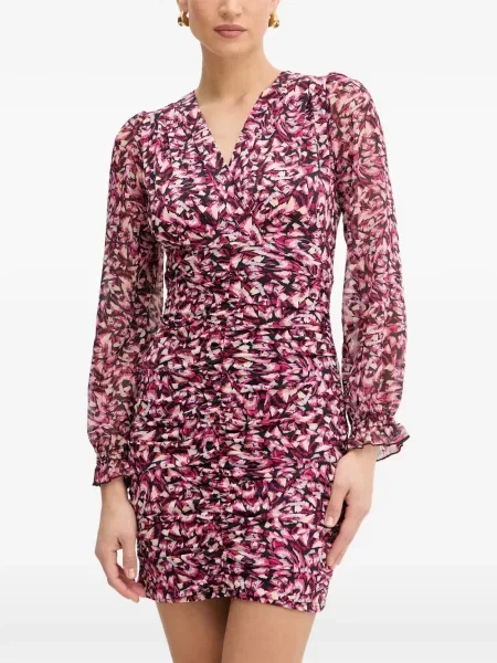 Rochie Morgan cu imagine roz