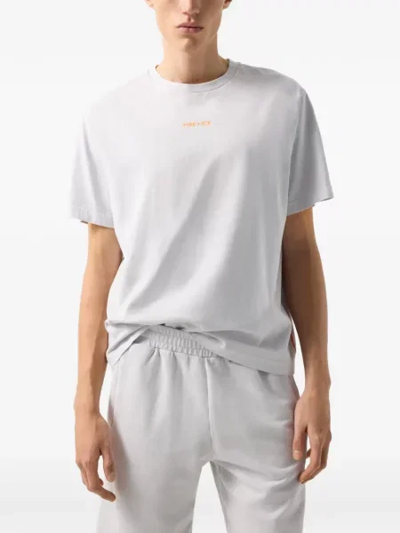 Tricou Bogner Fire+ice cu imagine din jerseu gri