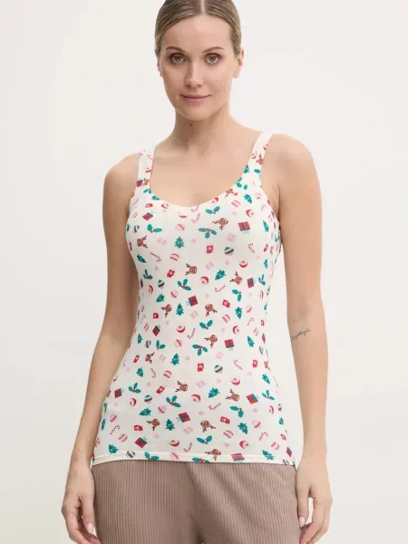 Пижама United Colors Of Benetton бежово