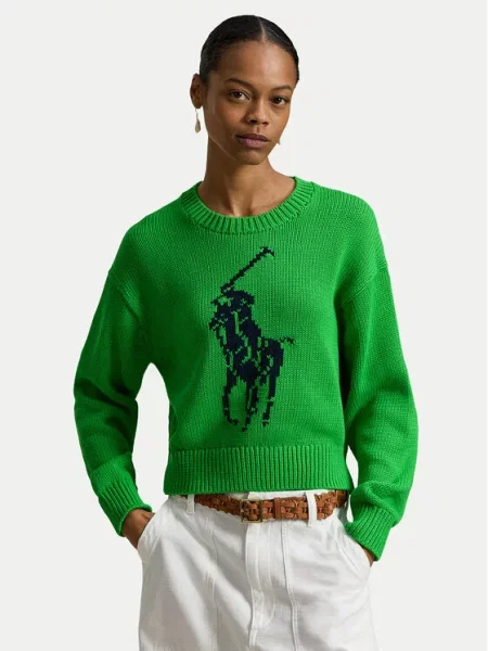 Polo Ralph Lauren Pulover zelena