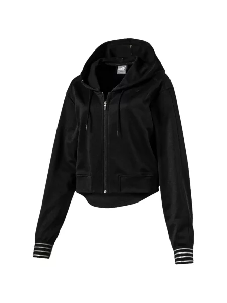 Hanorac cu glugă Puma negru