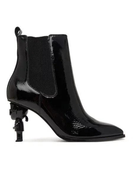 KARL LAGERFELD Bokacsizma Nft Heel fekete