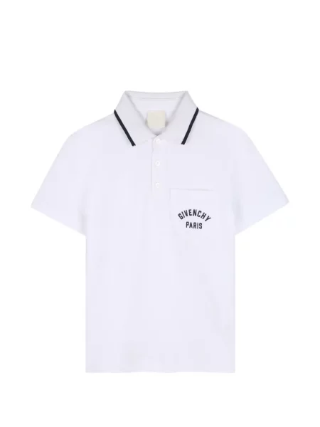 Koszulka polo dziecięca Givenchy biała