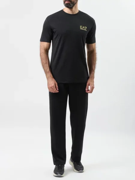 Футболка Ea7 Emporio Armani чорна