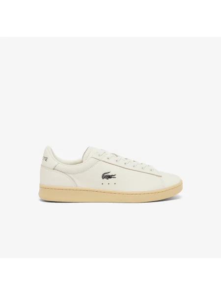 Lacoste Skórzane Sneakersy Carnaby Set beżowy