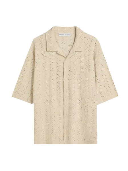 Bershka Cămașă nisipiu