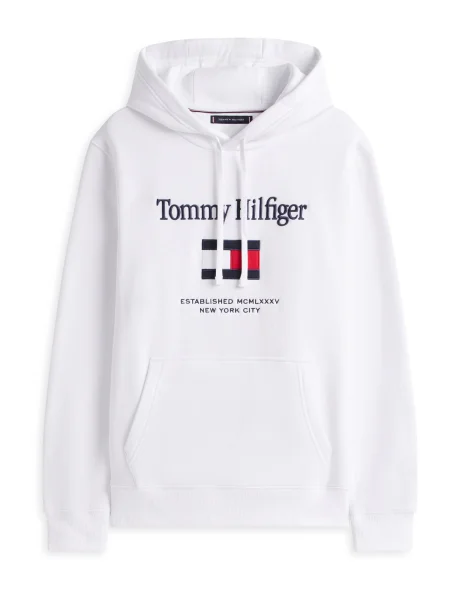 Palton Tommy Hilfiger alb