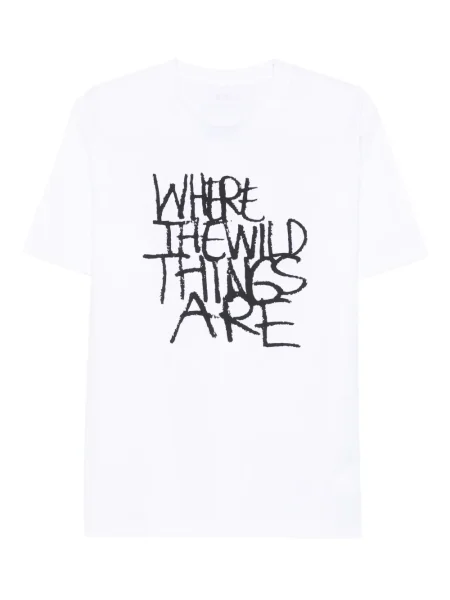 Tricou Sacai cu imagine alb