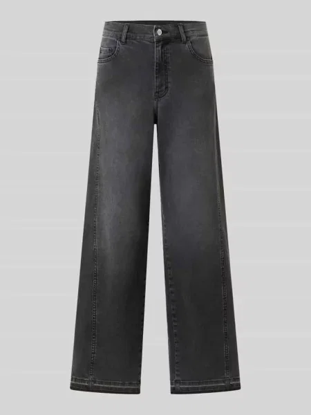 Spodnie z szerokimi nogawkami z mieszanka bawełny model Liva Edgy' Angels