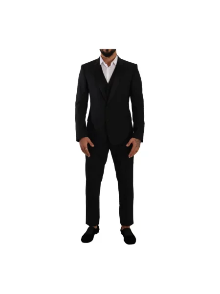 Garnitur Dolce And Gabbana elegancki czarny