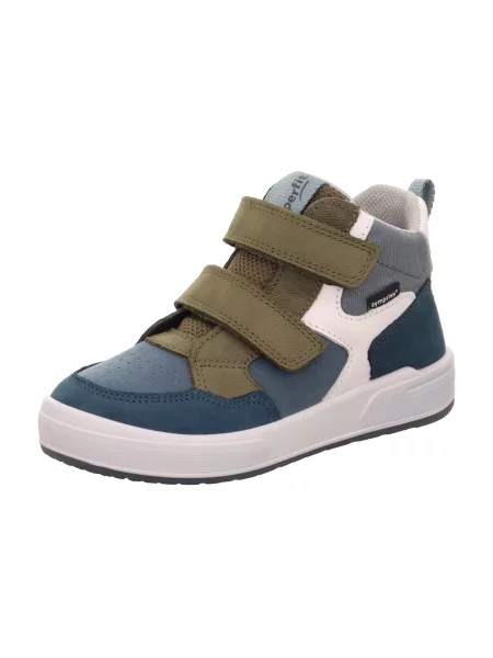 SUPERFIT Cizme MAVERICK bleumarin / albastru porumbel / oliv alb