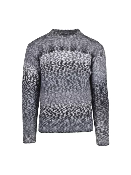 Sweter Kangra wełniany szary