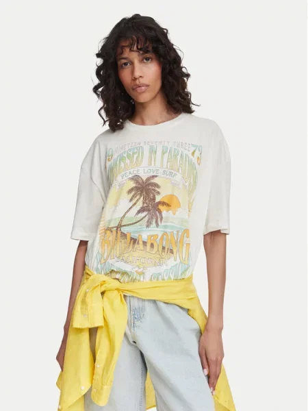 Billabong Majica Sunset Mindset Kremna
