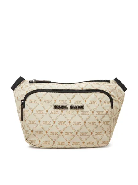 Karl Kani borsetă bej maro