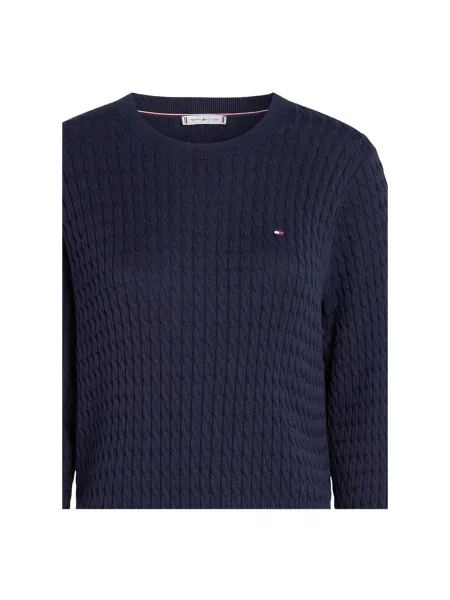 Sweter Tommy Hilfiger niebieski