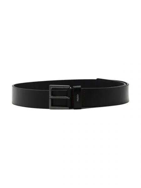HUGO De piele curea Giove-L negru