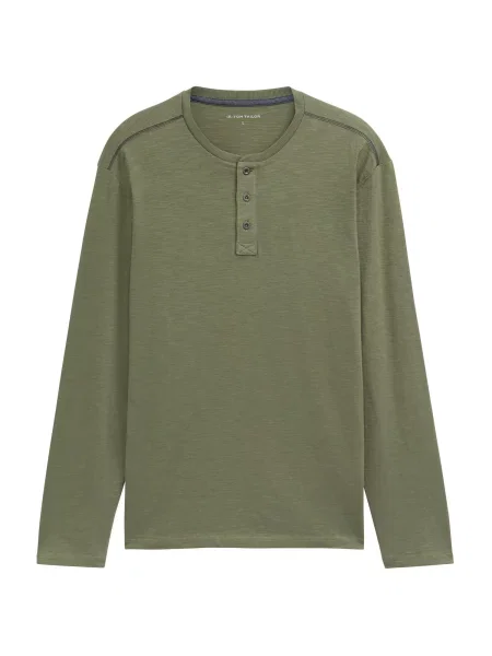 TOM TAILOR Tricou amestecat verde