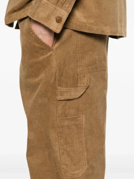 Pantaloni A.p.c. de catifea cord maro