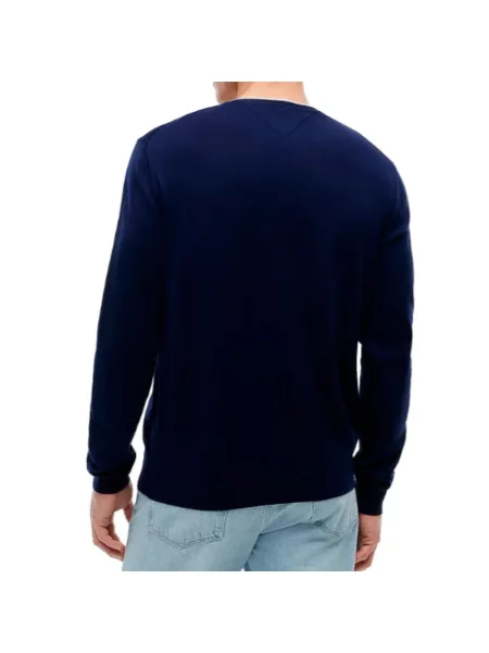Sweter Tommy Hilfiger niebieski