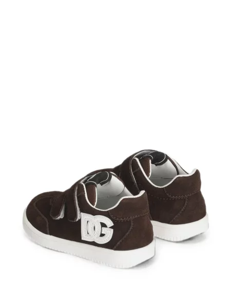 Sneakersy dziecięce Dolce And Gabbana brązowe