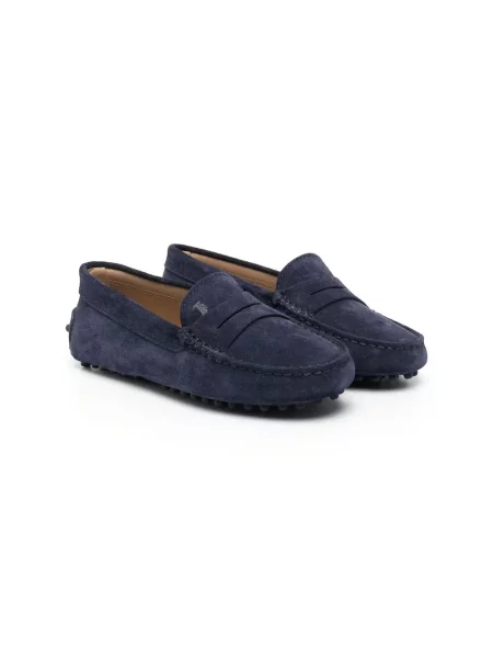 Mokasyny dziecięce Tod's niebieskie