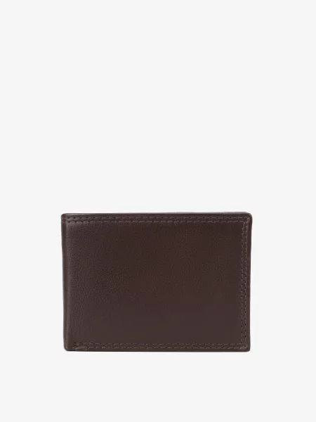 Кожаный кошелек Inbag коричневый