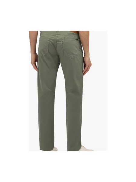Spodnie Brooks Brothers z 5 kieszeniami ze stretchu zielone