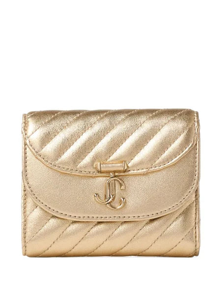 Portofel Jimmy Choo auriu
