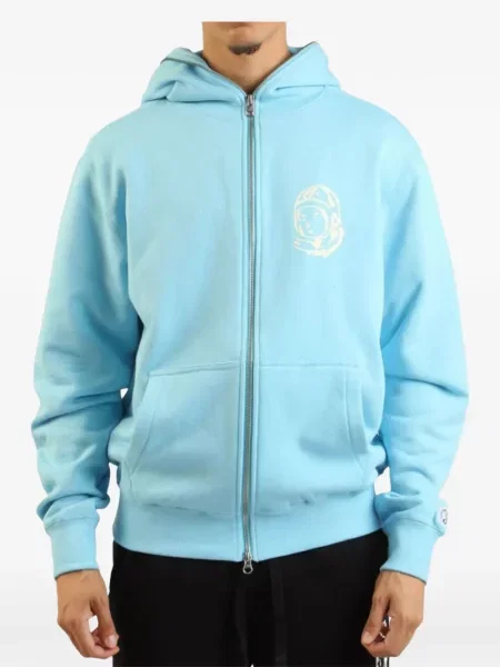 Bluza z kapturem dziecięca Billionaire Boys Club niebieska