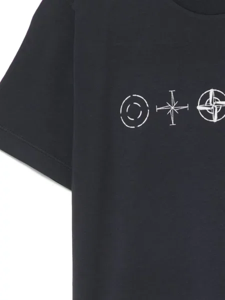 Koszulka dziecięca Stone Island niebieska